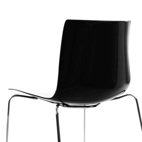 Catifa 46 0278 Chair Bicolored Skids Chrome